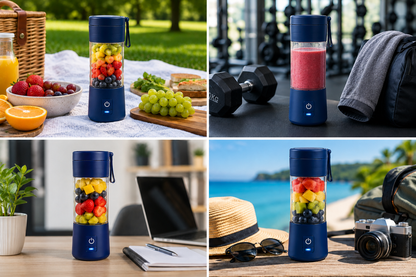 Portable Mini Juicer Blender – USB Rechargeable Smoothie Maker