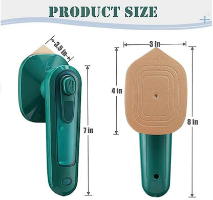 Portable Mini Steam Iron | 2-in-1 Handheld Wrinkle Remover for Home & Travel